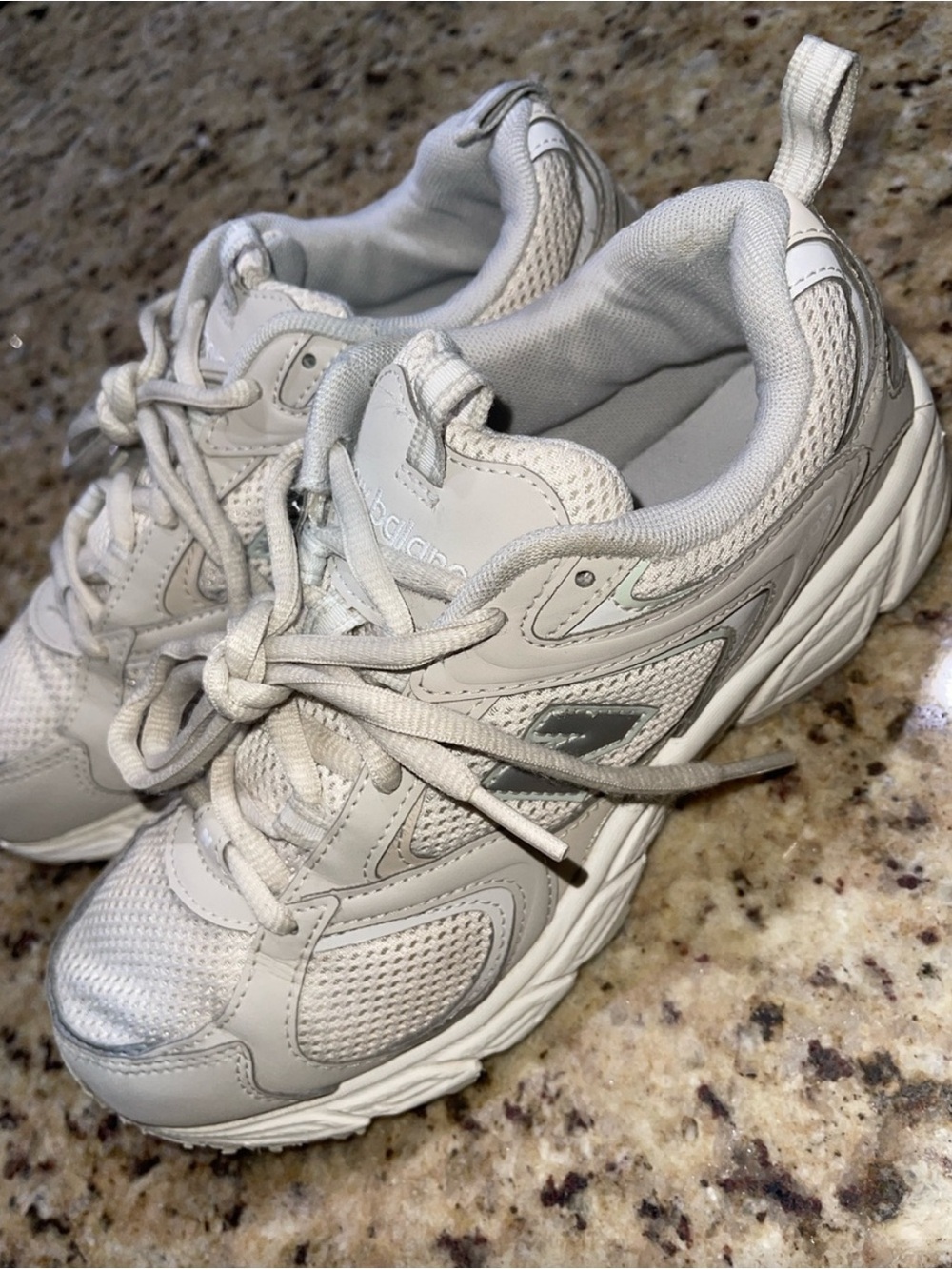 New Balance Women's Athletic Sneakers in Off-White/Cream